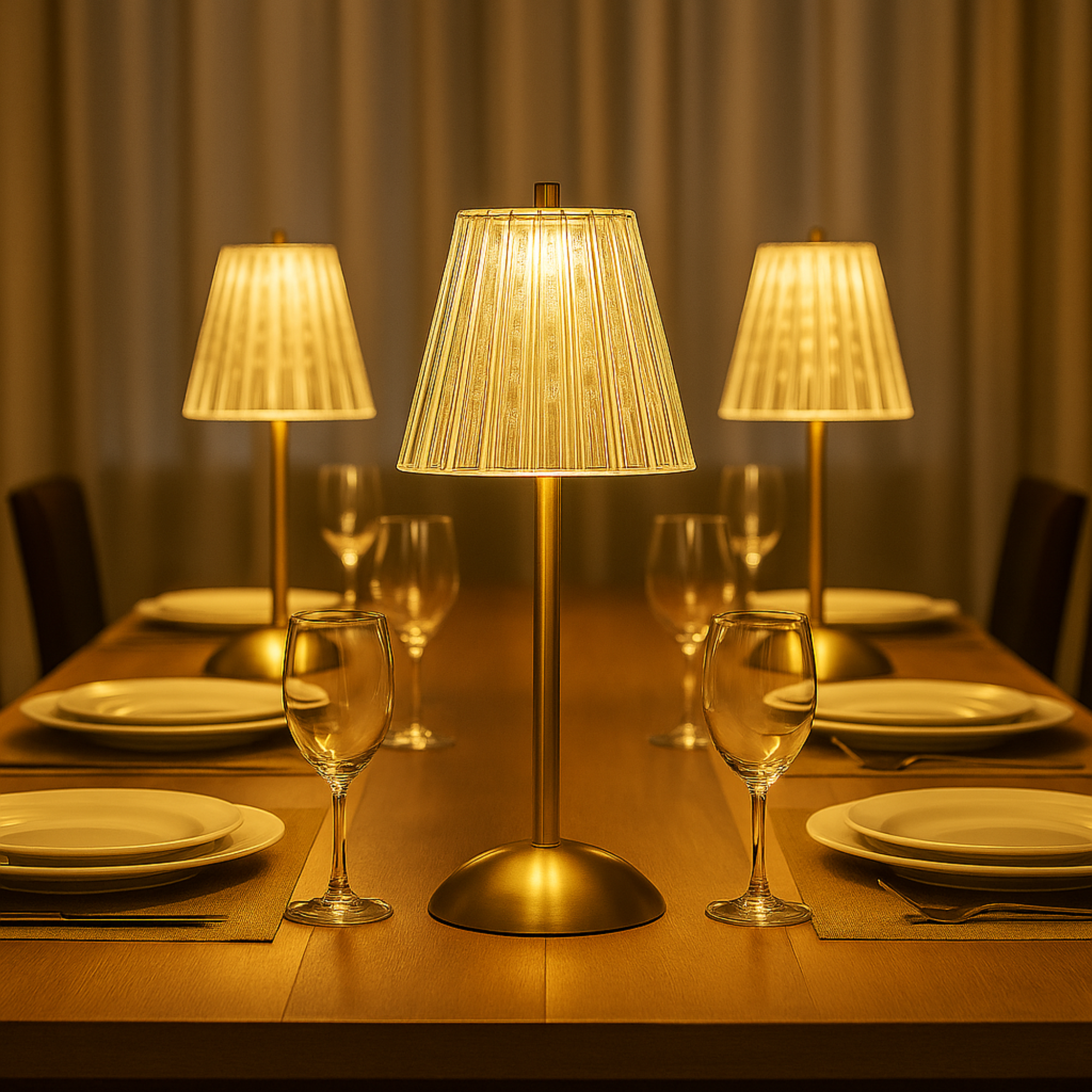 La lampe de Table Cristal - Éclairez vos dîners avec élégance